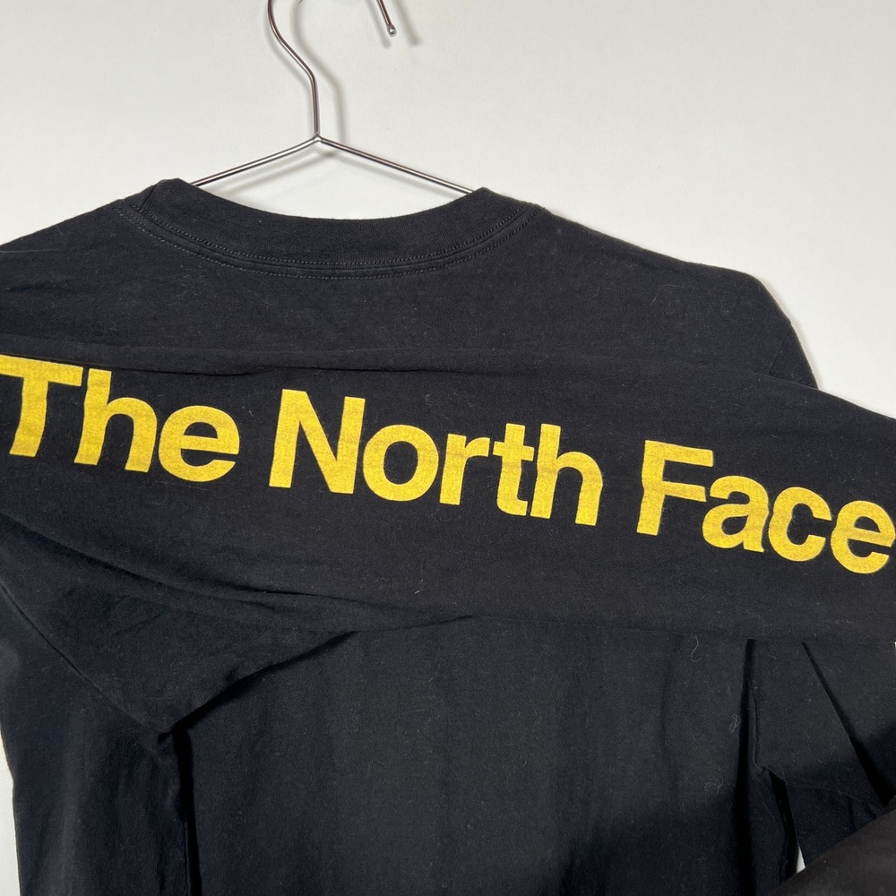The North Face Half Dome Schematic Graphic Gorpcore Black Long‎ Sleeve Shirt Med - Picture 7 of 8